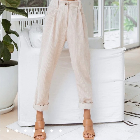 Petal & Pup Pants & Jumpsuits Petal Pup Talaren Corduroy Trousers